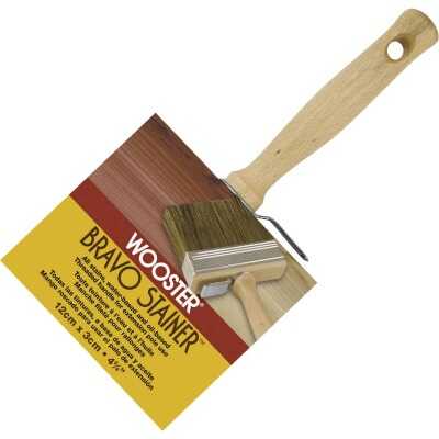 Wooster Bravo Stainer 4-3/4 In. Square Trim Stain Brush